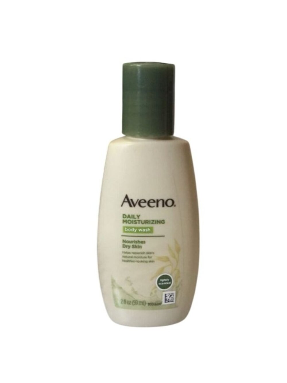 Aveeno Daily Moisturizing Body Wash Nourishes Dry Skin 2oz/60mL